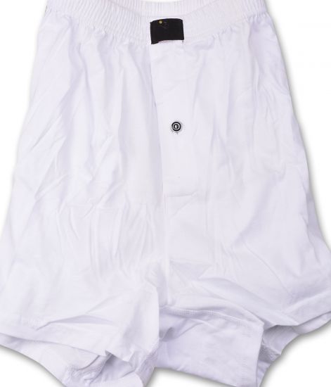 Penye Boxer Şort (beyaz)