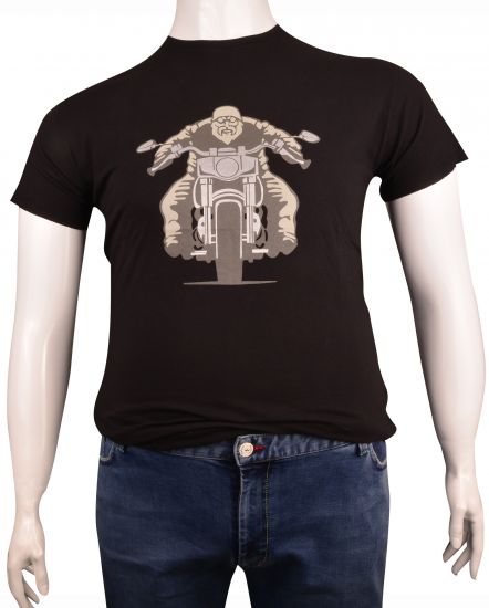 %100 Pamuk Sıfır Yaka Tshırt (ts4553)
