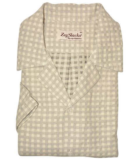 % 100 Pamuk Spor Kısa Kol Gömlek (0534)