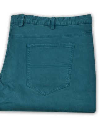 ZegSlacks - Likralı spor chino pantolon/Bacak dar kesim/petrol mavi