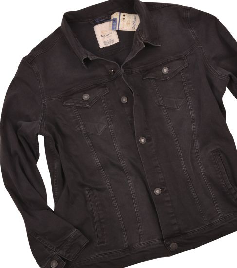 Jeans Ceket/Likralı orta kalınlık (jck003)/ANTRASİT FÜME