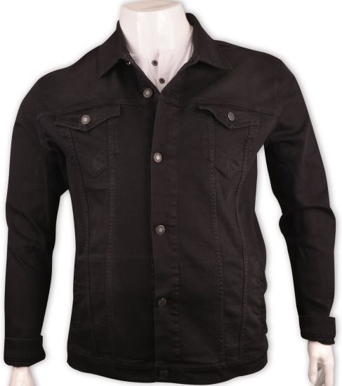 Jeans Ceket /Likralı orta kalınlık (jck004)/SİYAH