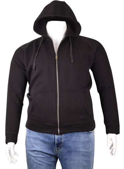 Kapişonlu Sweat Siyah (ksw0388)
