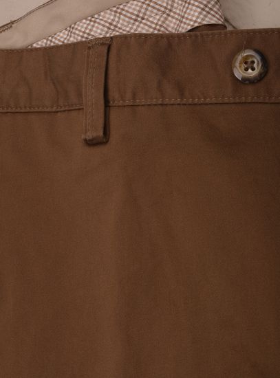 Likralı Yan Cep Chino Düşükbel /kahve(2175)