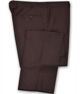 ZegSlacks - Klasik Kumaş Pantolon Kahve ( Düşük Bel ) (3263pnt)