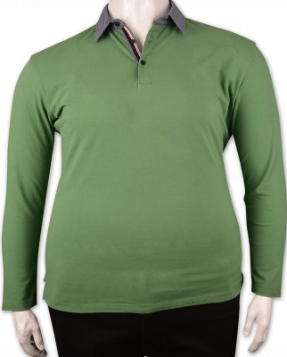 ZegSlacks - Yeşil Piquet Polo Yaka Sweatshirt (psw4341)