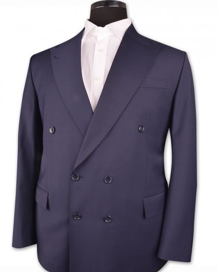 TAILOR MADE /150'S YÜN-LİKRA ÖZEL DİKİM KRUVAZE TAKIM (ekm4177)